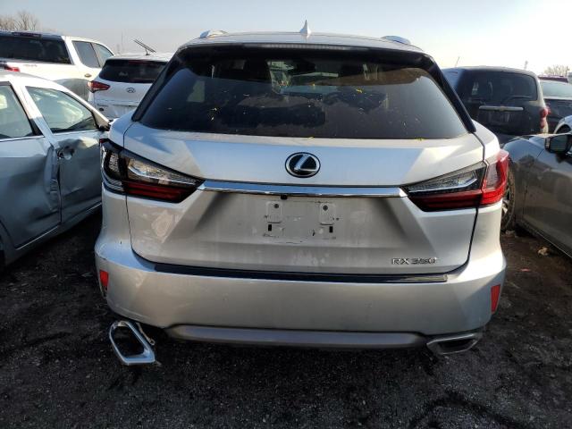 2T2BZMCA5HC071122 - 2017 LEXUS RX 350 BASE SILVER photo 6