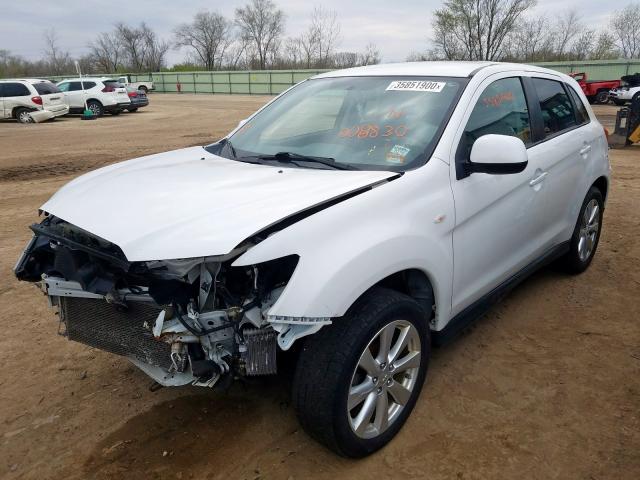 4A4AP3AU7DE008830 - 2013 MITSUBISHI OUTLANDER SPORT ES  photo 2