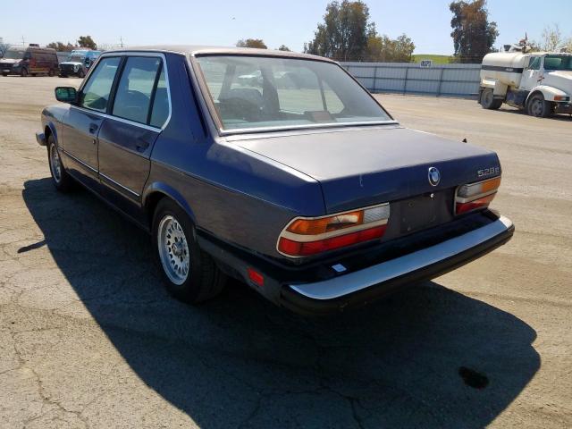 WBADK8300J9887342 - 1988 BMW 528 E AUTOMATIC  photo 3