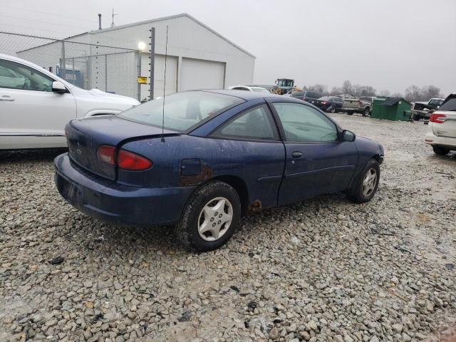 1G1JC124427390007 - 2002 CHEVROLET CAVALIER BLUE photo 3