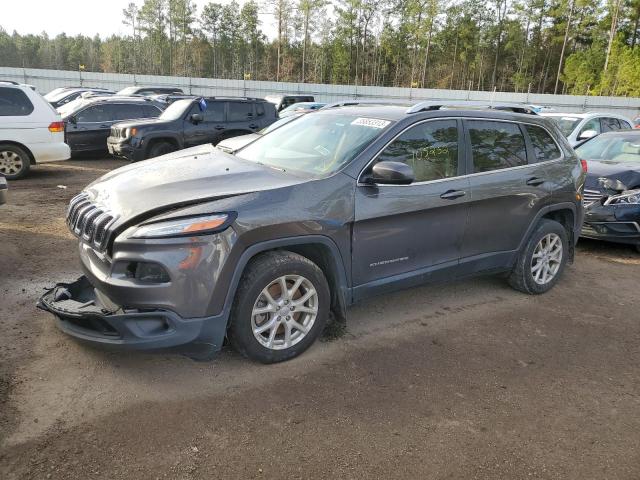 1C4PJLCB5HW548563 - 2017 JEEP CHEROKEE LATITUDE GRAY photo 1