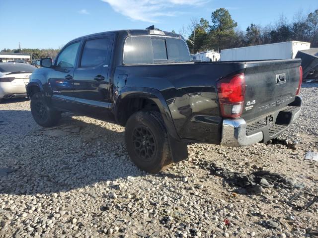 3TMCZ5AN1NM485618 - 2022 TOYOTA TACOMA DOUBLE CAB BLACK photo 2