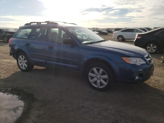 4S4BP61C687359643 - 2008 SUBARU OUTBACK 2.5I BLUE photo 4