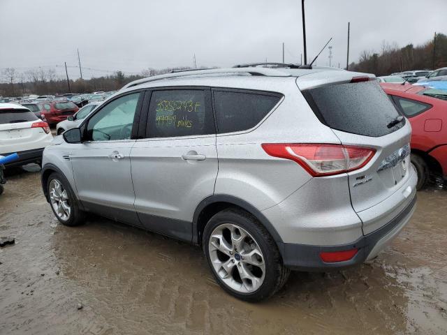 1FMCU9J99EUB37386 - 2014 FORD ESCAPE TITANIUM SILVER photo 2