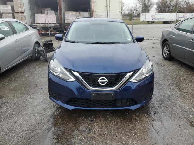 3N1AB7AP5KY398935 - 2019 NISSAN SENTRA S/S S BLUE photo 5