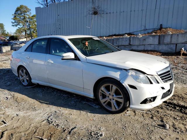 WDDHF5KB1DA670725 - 2013 MERCEDES-BENZ E 350 WHITE photo 4