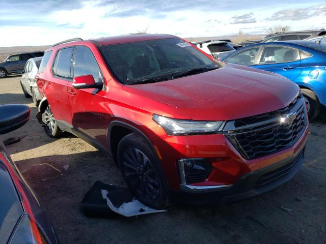 1GNERJKW8NJ157674 - 2022 CHEVROLET TRAVERSE RS RED photo 4