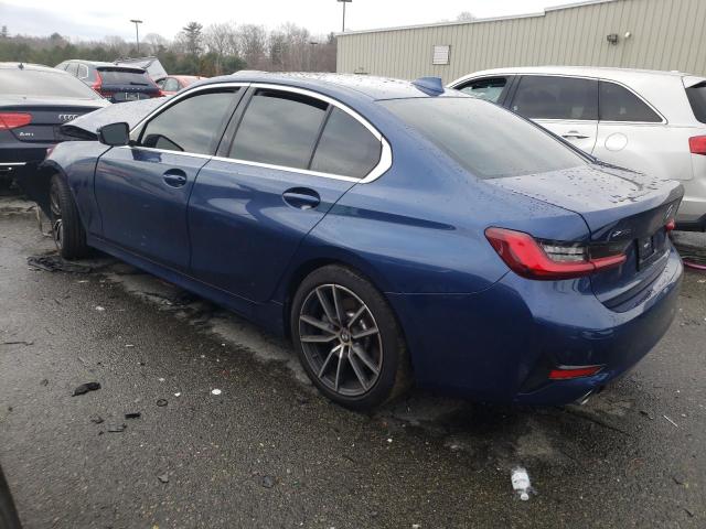 3MW5R7J08N8C31175 - 2022 BMW 330XI BLUE photo 2