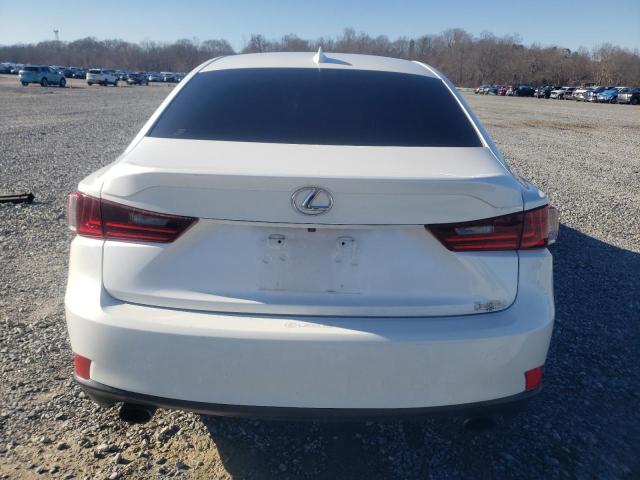 JTHBF1D24E5036887 - 2014 LEXUS IS 250 WHITE photo 6