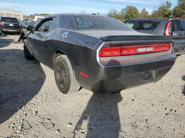 2B3CJ4DG7BH590688 - 2011 DODGE CHALLENGER GRAY photo 2