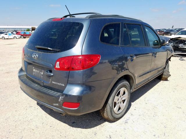 5NMSG13D49H286215 - 2009 HYUNDAI SANTA FE GLS  photo 4