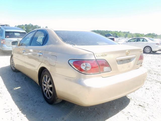 JTHBF30G535038187 - 2003 LEXUS ES 300  photo 3