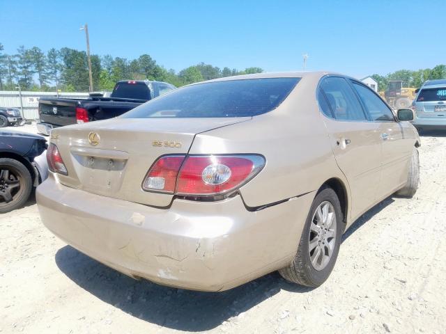 JTHBF30G535038187 - 2003 LEXUS ES 300  photo 4