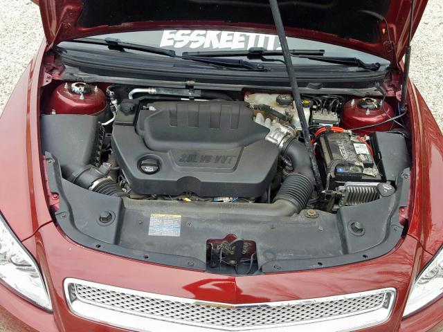 1G1ZE5E70AF219303 - 2010 CHEVROLET MALIBU LTZ  ფოტო 7