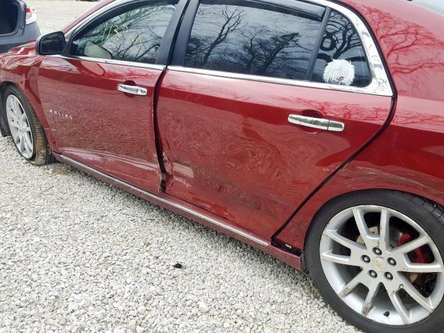 1G1ZE5E70AF219303 - 2010 CHEVROLET MALIBU LTZ  ფოტო 9