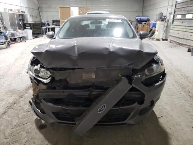 3FA6P0LU6ER185320 - 2014 FORD FUSION SE HYBRID CHARCOAL photo 5