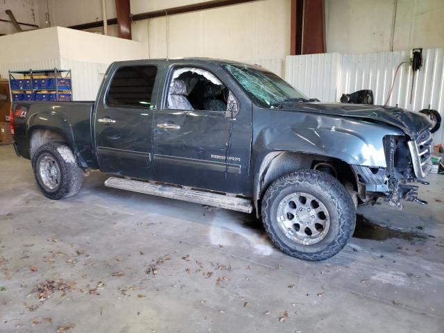 3GTP2WE70CG277586 - 2012 GMC SIERRA K1500 SLT BLUE photo 4