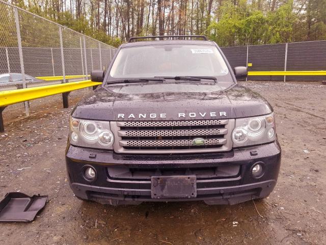 SALSH23408A180557 - 2008 LAND ROVER RANGE ROVER SPORT SUPERCHARGED  photo 9