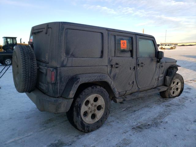 1C4BJWEG2DL691373 - 2013 JEEP WRANGLER U SAHARA BLACK photo 3