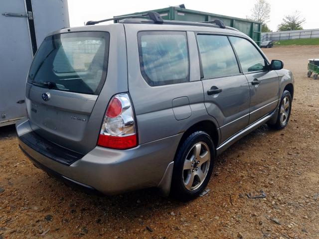 JF1SG63646H700515 - 2006 SUBARU FORESTER 2.5X  photo 4