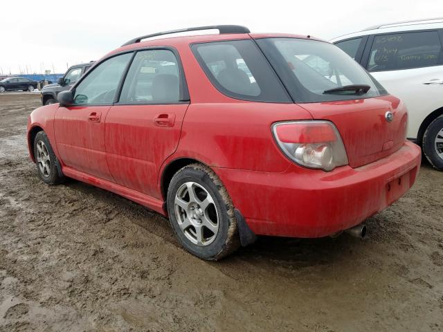 JF1GG67616G818124 - 2006 SUBARU IMPREZA 2.5I SPORTS WAGON  photo 3