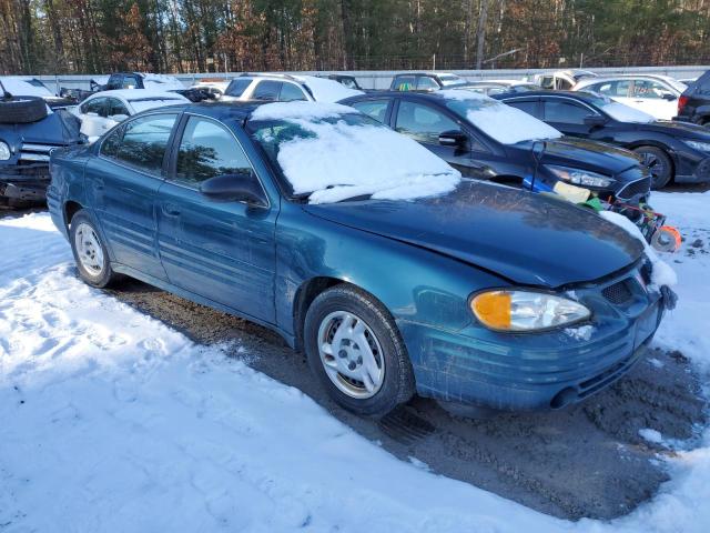 1G2NE52F12C288073 - 2002 PONTIAC GRAND AM SE GREEN photo 4