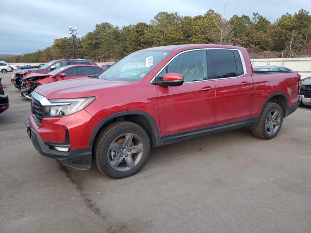 5FPYK3F5XNB017650 - 2022 HONDA RIDGELINE RTL RED photo 1