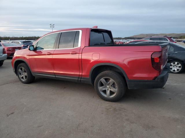 5FPYK3F5XNB017650 - 2022 HONDA RIDGELINE RTL RED photo 2