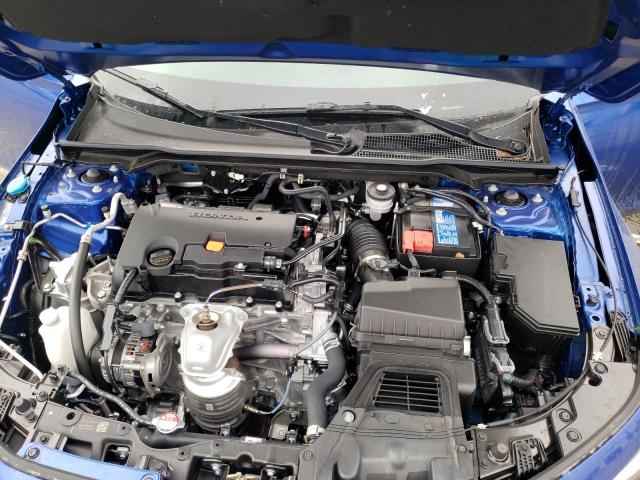 2HGFE2F56NH599663 - 2022 HONDA CIVIC SPORT BLUE photo 11