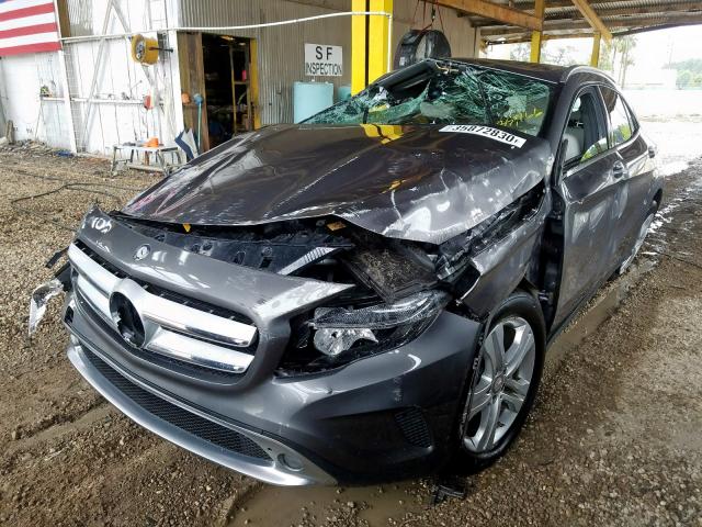 WDCTG4EB5GJ203698 - 2016 MERCEDES-BENZ GLA 250  photo 2