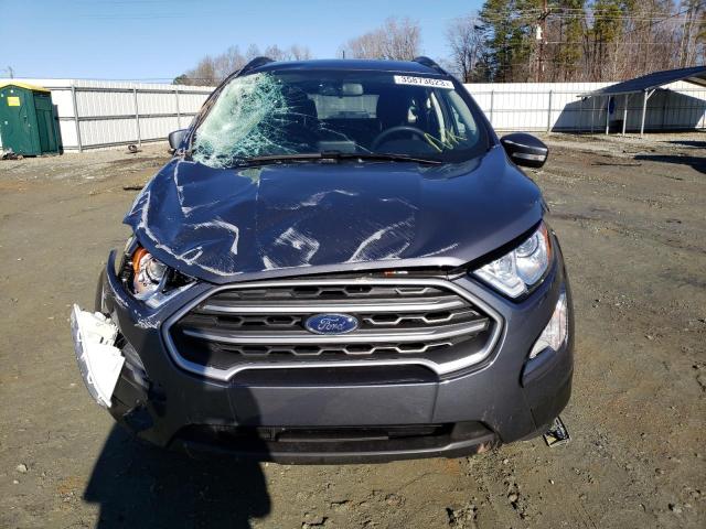 MAJ3S2GE5MC453884 - 2021 FORD ECOSPORT SE GRAY photo 5