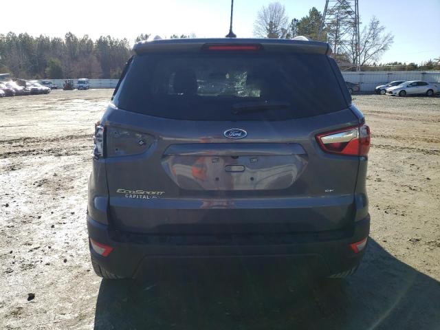 MAJ3S2GE5MC453884 - 2021 FORD ECOSPORT SE GRAY photo 6
