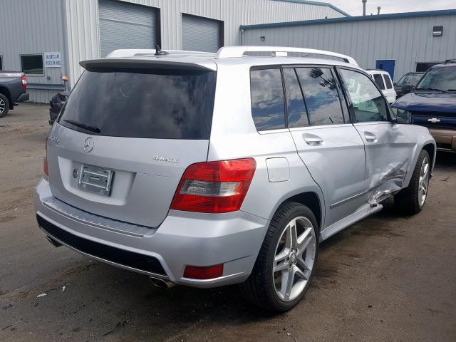 WDCGG8HBXBF563419 - 2011 MERCEDES-BENZ GLK 350 4MATIC  photo 4