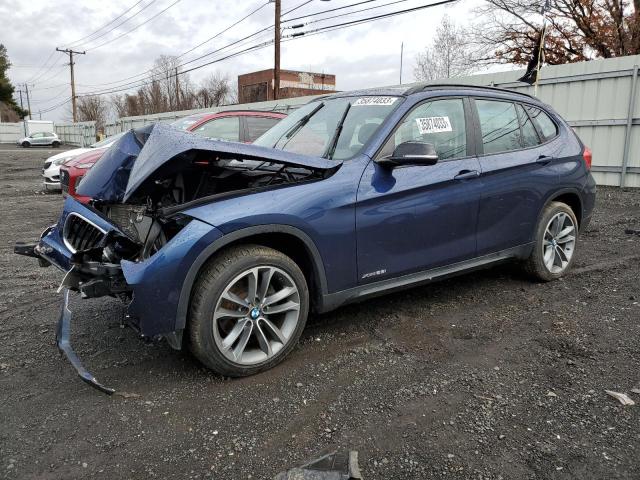 WBAVL1C51FVY28352 - 2015 BMW X1 XDRIVE28I BLUE photo 1