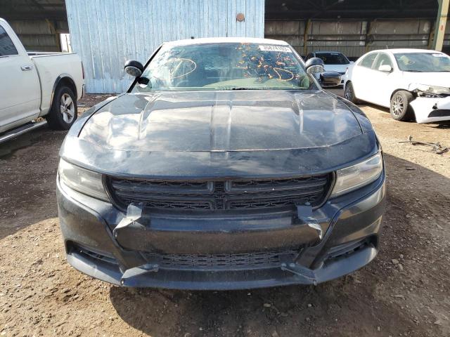 2C3CDXAT8FH500984 - 2015 DODGE CHARGER POLICE TWO TONE photo 5