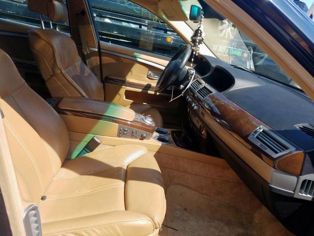 WBAHL83528DT12435 - 2008 BMW 750 I  photo 5