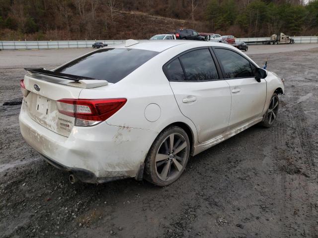 4S3GKAK61J3614801 - 2018 SUBARU IMPREZA SPORT WHITE photo 3