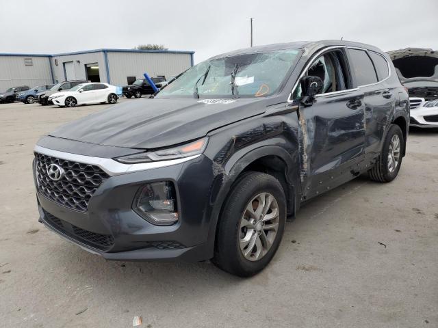 5NMS23AD4LH184627 - 2020 HYUNDAI SANTA FE SE GRAY photo 1