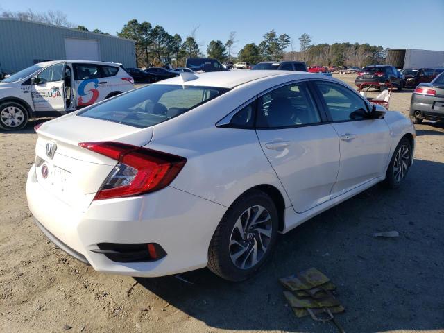 19XFC2F76JE038648 - 2018 HONDA CIVIC EX WHITE photo 3