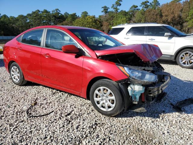 KMHCT4AE1DU308892 - 2013 HYUNDAI ACCENT GLS RED photo 4