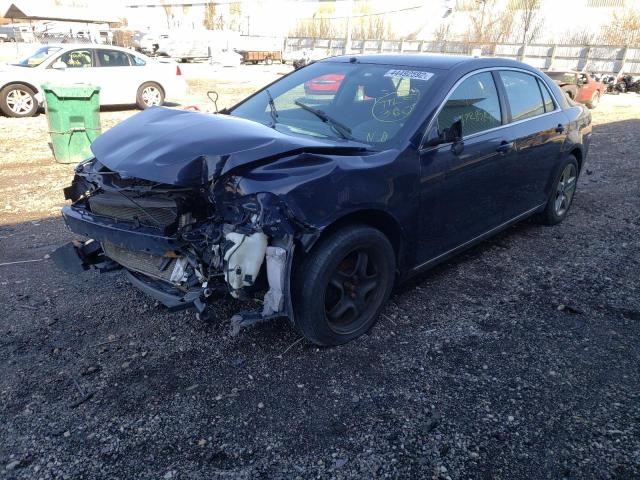 1G1ZC5E06AF283452 - 2010 CHEVROLET MALIBU 1LT BLUE photo 2