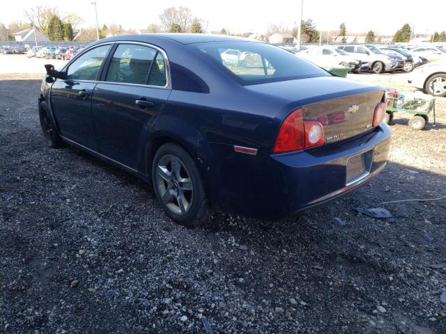 1G1ZC5E06AF283452 - 2010 CHEVROLET MALIBU 1LT BLUE photo 3