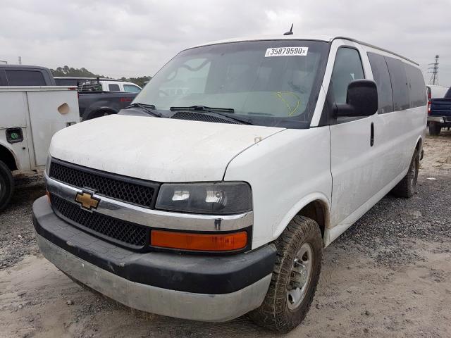 1GAZG1FA1E1199563 - 2014 CHEVROLET EXPRESS G3500 LT  photo 2