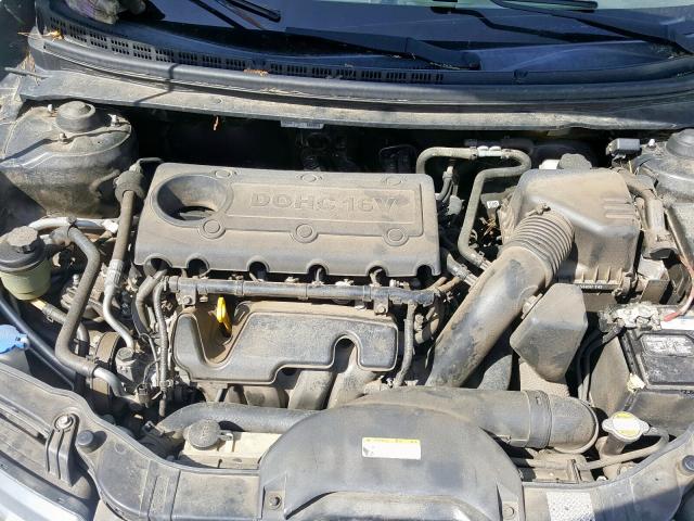 KNAFU4A20B5355615 - 2011 KIA FORTE EX  photo 7