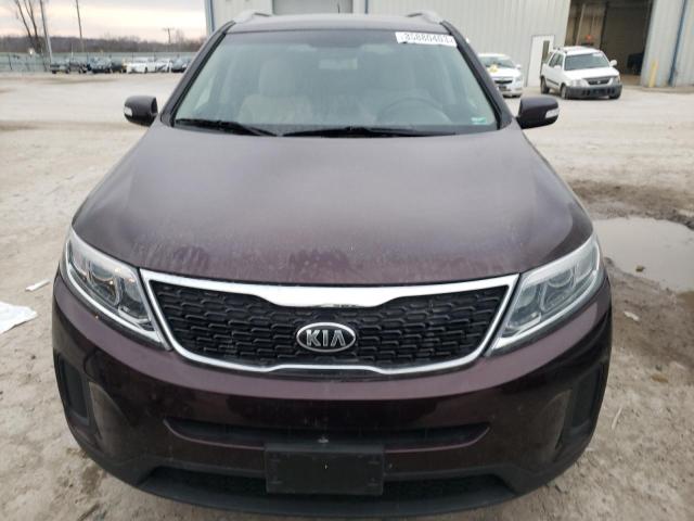 5XYKTDA72FG635937 - 2015 KIA SORENTO LX PURPLE photo 5