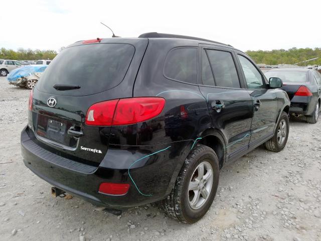 5NMSG13D48H162086 - 2008 HYUNDAI SANTA FE GLS  photo 4