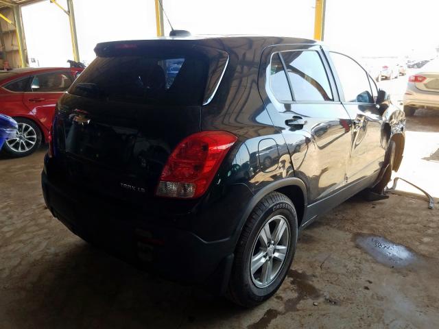 3GNCJKSB4FL220829 - 2015 CHEVROLET TRAX LS  photo 4