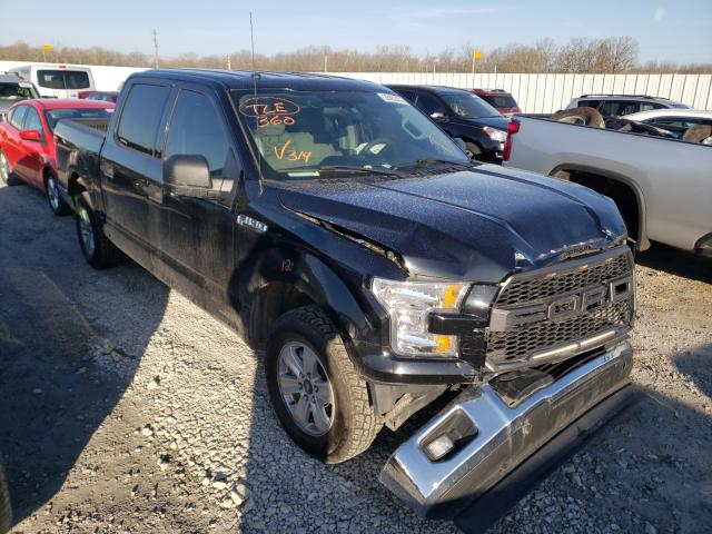 1FTEW1C84HFC04451 - 2017 FORD F150 SUPERCREW BLACK photo 1