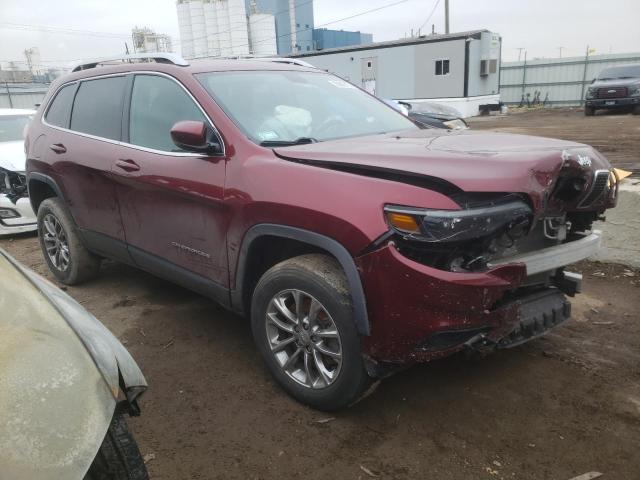 1C4PJMLX6KD101812 - 2019 JEEP CHEROKEE LATITUDE PLUS BURGUNDY photo 4