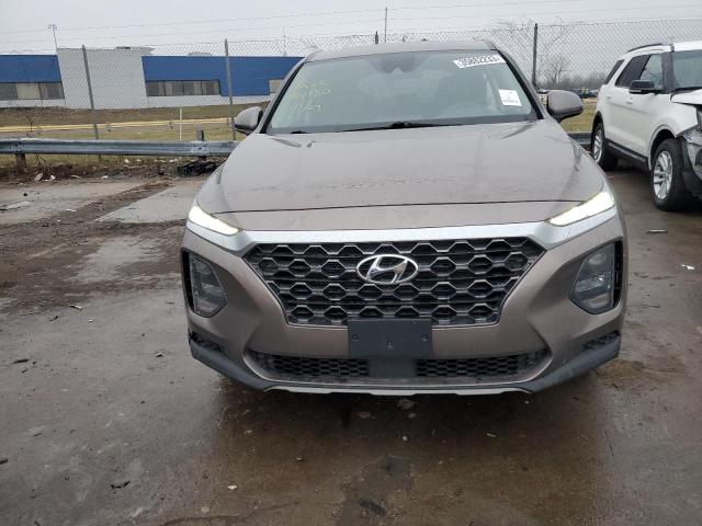 5NMS2CADXKH108067 - 2019 HYUNDAI SANTA FE SE GRAY photo 5